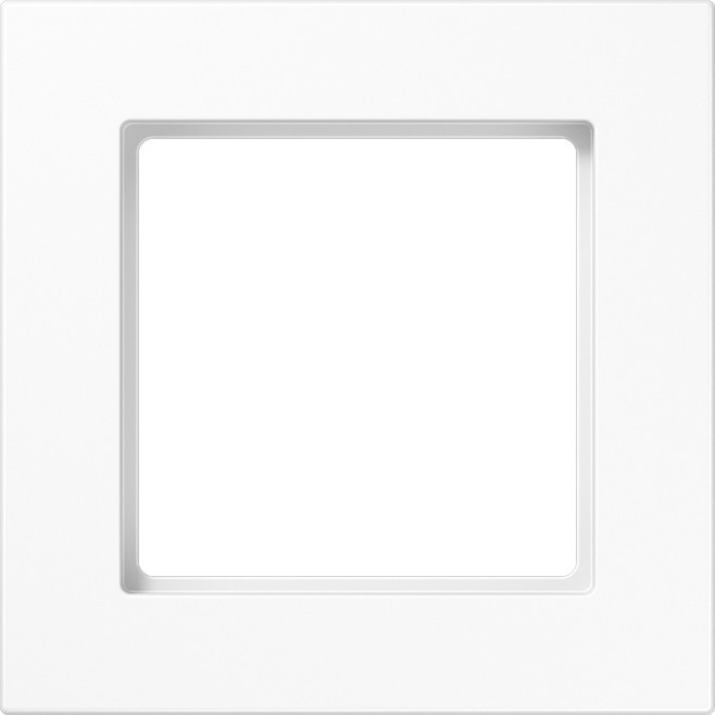 Jung Rahmen 1-fach A 5581 BF WW A5581BFWW Image