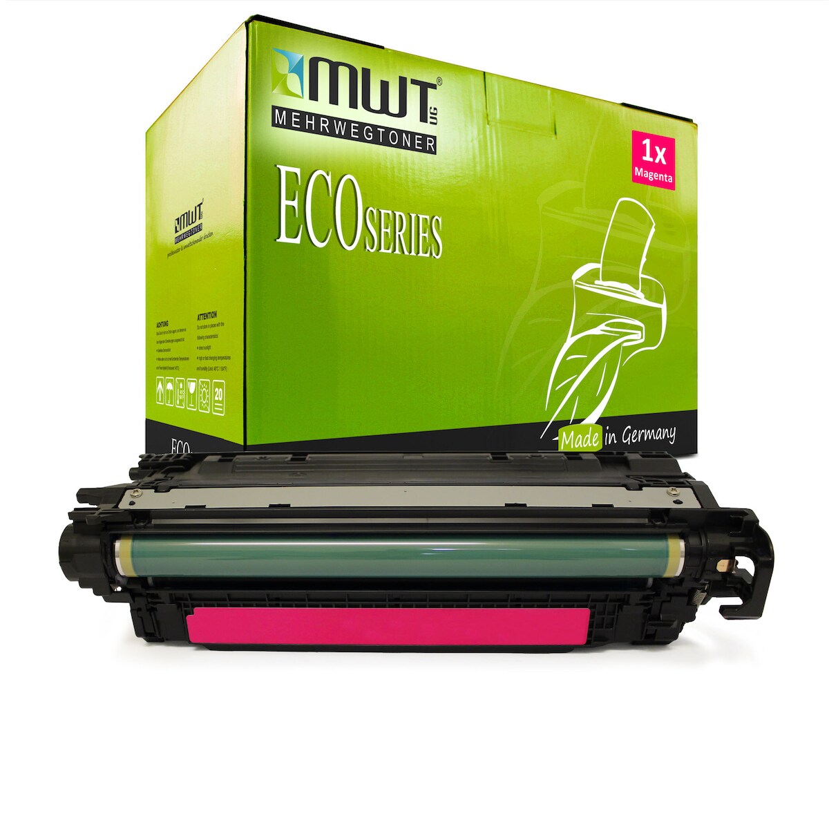 1 Mehrwegtoner kompatible Lasertoner ersetzt Canon 732M 6261B002 Magenta Image