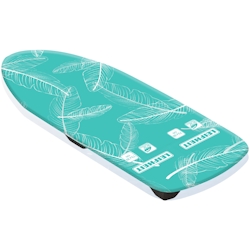 Leifheit Ersatzbezug Thermo Reflect für Air Board Table, Bügelbrettbezug, Baumwolle, Polyester, Blau, 72394 Image