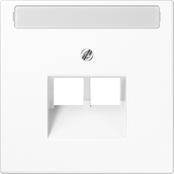 Jung Abdeckung Schriftfeld aws LS 969-2 NAUA WW LS969-2NAUAWW Image