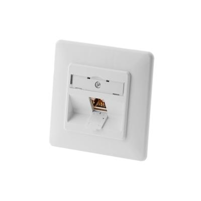 METZ CONNECT E-DAT modul 1 Port UP, reinweiß (RAL 9010) Image