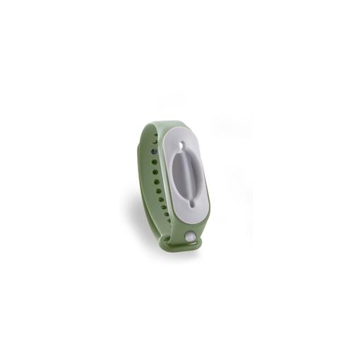 Cleanbrace Desinfektionsarmband 2.0 in Oliv – Armband für Desinfektionsmittel – 1 Stück