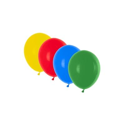 1-PACK 200x Luftballons bunt gemischt O 250 mm Größe 'M'