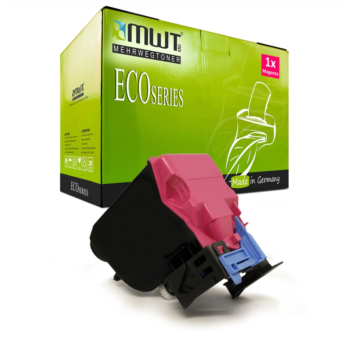 1 Mehrwegtoner kompatible Lasertoner ersetzt Konica Minolta A0X5353 TNP27M Magenta Image