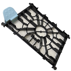 Siemens 00577117 Motorschutzfilter Vormotorfilter 161x113mm für Staubsauger Image