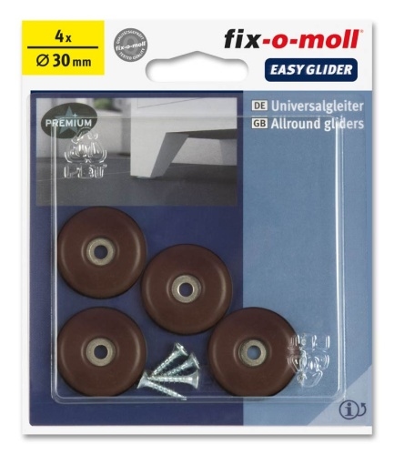 Universal-Gleiter Easyglider fix-o-moll rund 30 mm S braun Image