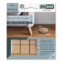 Big-Duo Parkettgleiter 20 x 20mm fix-o-moll Image