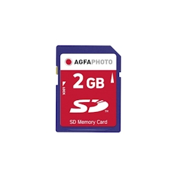 AgfaPhoto SD Karte 2GB 133x Premium Secure Digital 2 GB Image