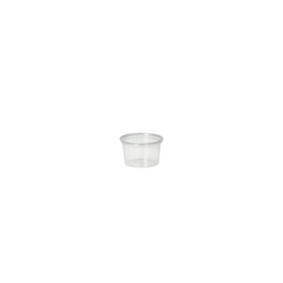 Starpak 1000 Portionsbecher, PP rund 30 ml Ø 4,6 cm · 2,8 cm transparent