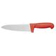 WAS Germany - Kochmesser Knife 69 HACCP, 18 cm, rot, Edelstahl