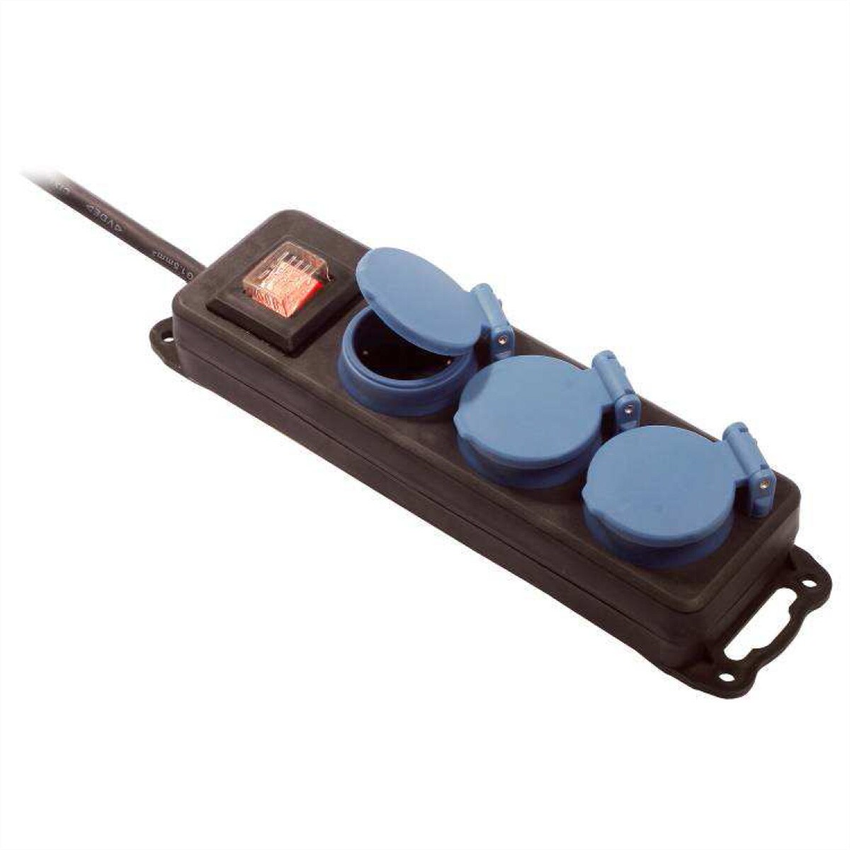 BACHMANN Verteilersteckdose 3x CEE7/3, IP44, 1,5m Image