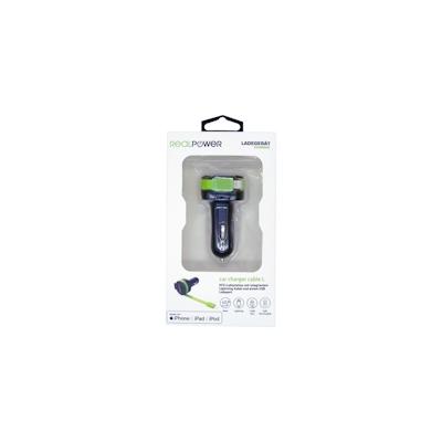 Ultron Car Charger L integrated Lighning Cable+ 1x USB Ladegerät Image