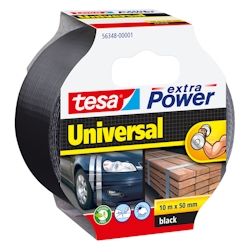 tesa Gewebeklebeband tesa® extra Power Universal Schwarz Image