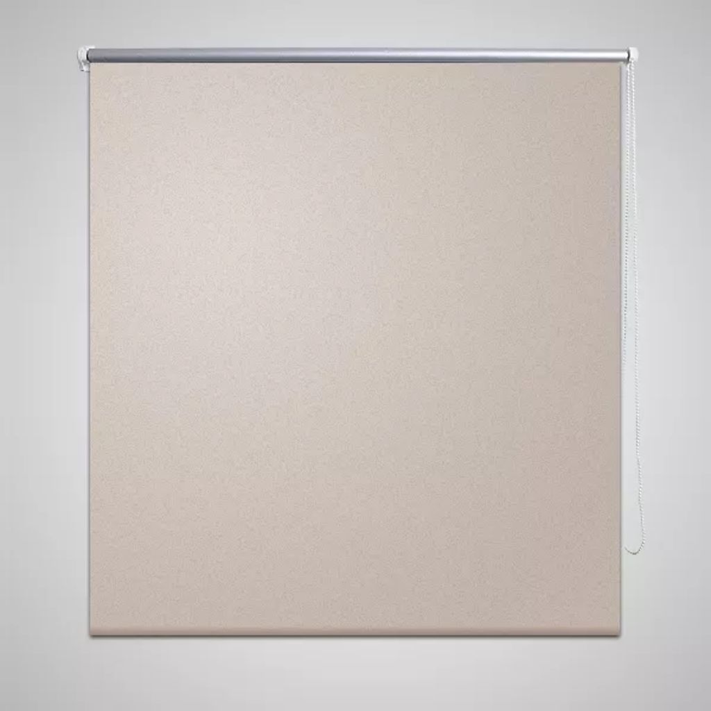 vidaXL Verdunkelungsrollo Verdunklungsrollo 80 x 175 cm beige Image