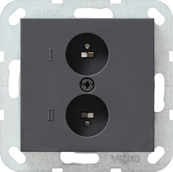 Gira Stereo-Steckdose anth 040228 Image