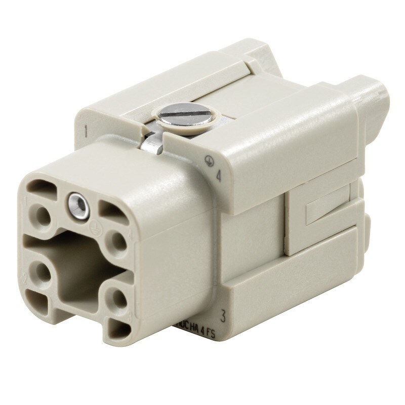 Weidmüller Steckverbinder-Einsatz HDC HA 4 FS 1498400000 Image