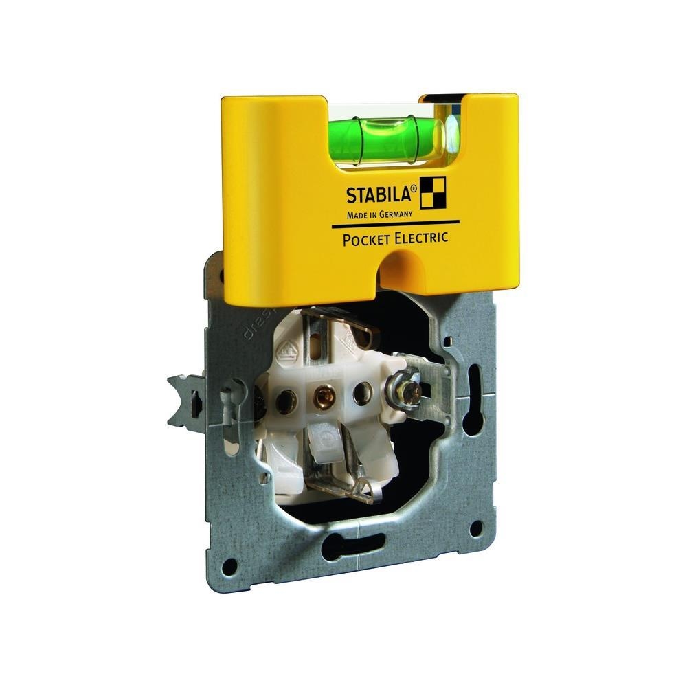 Stabila Pocket Electric - Wasserwaage 6,7cm, Kunststoff-Profil, Image