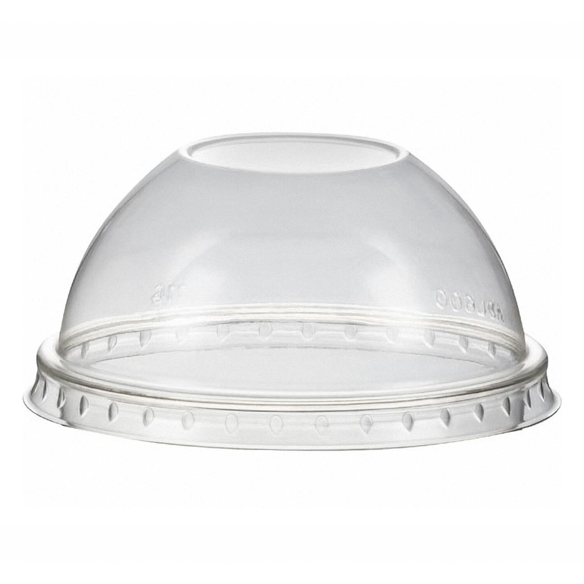 VEPATIM 100x Domdeckel für PET-Trinkbecher Smoothies- Dessertbecher O78mm Image