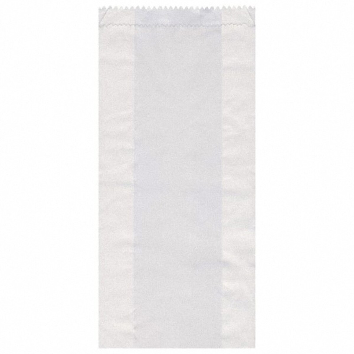 VEPATIM 1000x Papierfaltenbeutel weiß 12+5 x 24 cm für ca. 1kg Inhalt Image