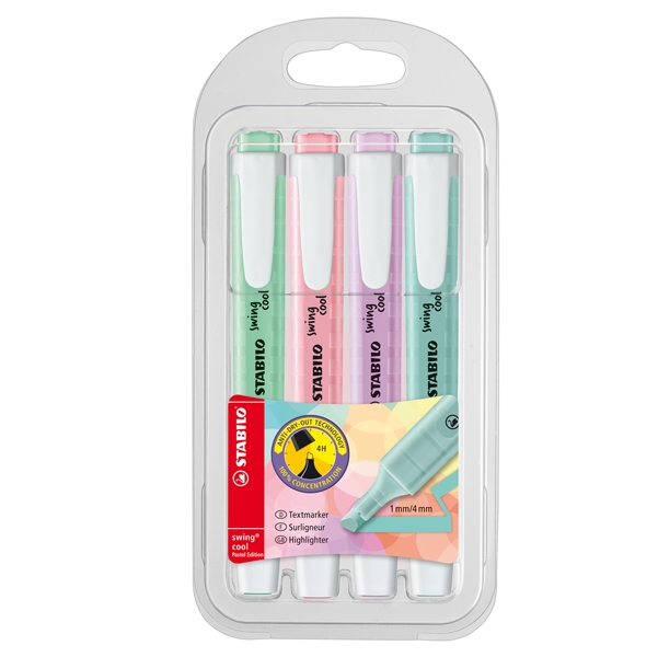 Textmarker STABILO swing cool, Pastell Edition Image