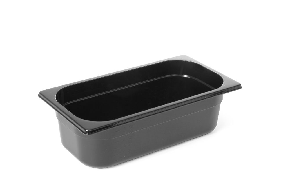 Hendi Gastronorm Behälter 1/4, 265x162x65 mm, schwarz Image