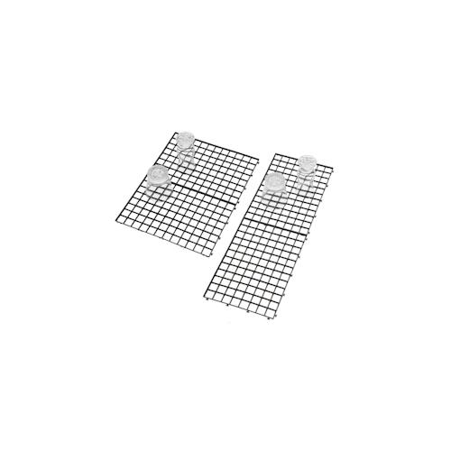 Gläserabtropfmatten 30 X 20 cm – 4er pack – schwarz – Made in Germany