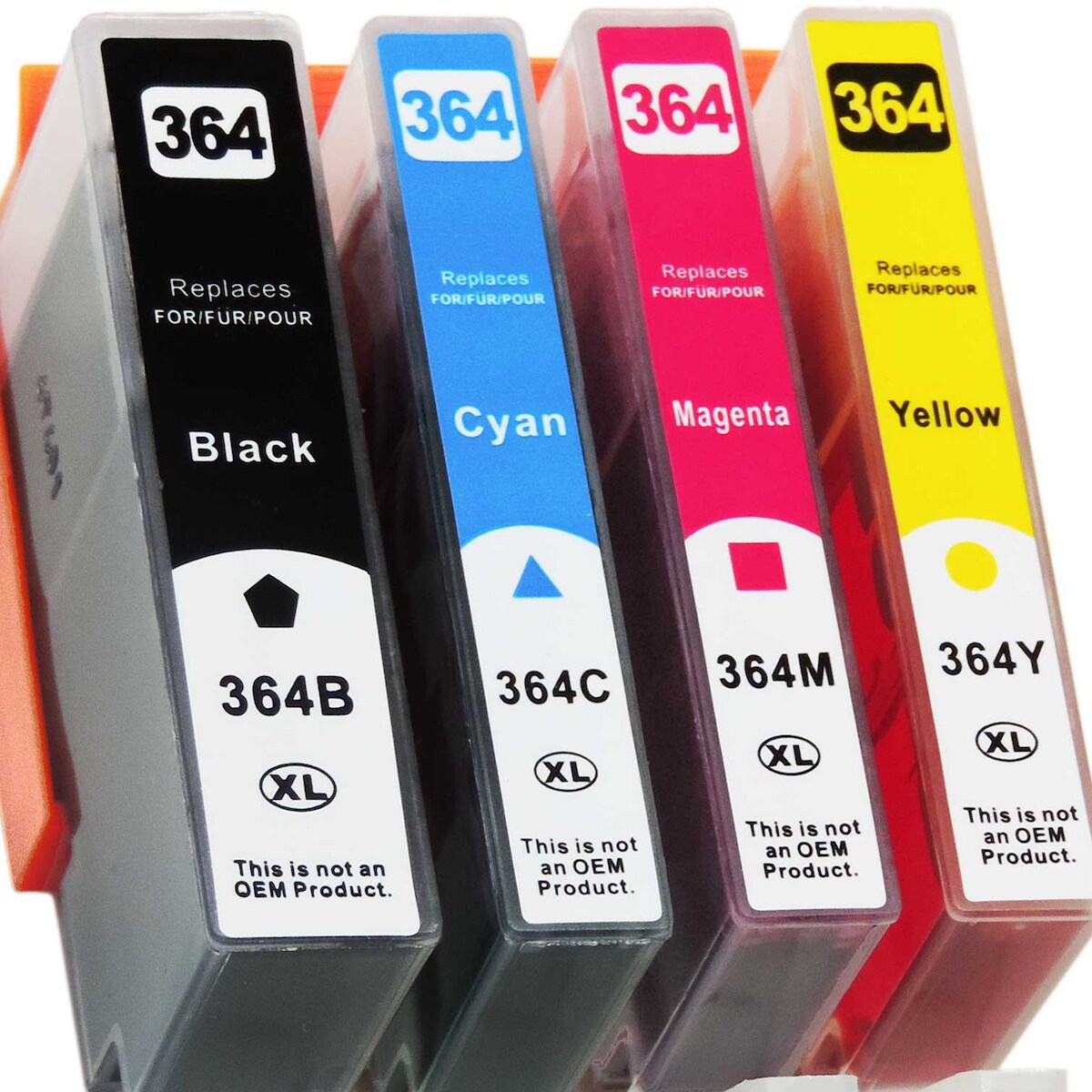 D&C Gigao Toner ersetzt HP Photosmart 5510 Patronen 4er Set Tinte HP-364 XL Image