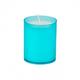 Sovie CANDLES Sovie® Refill Kerzen in Aquablau 24 Stück im Tray - Brenndauer ca. 24 Stunden - Teelichter