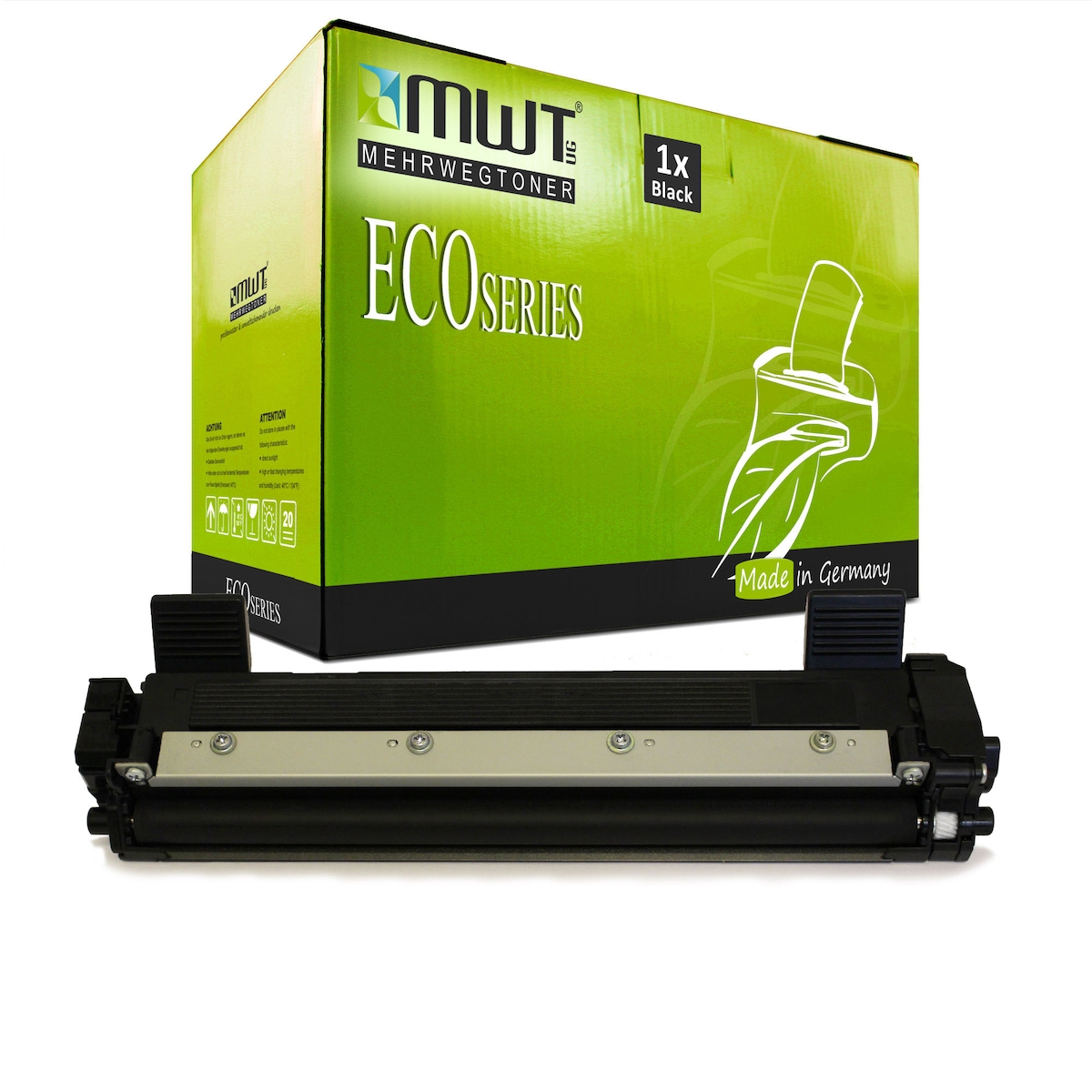 1 Mehrwegtoner kompatible Lasertoner ersetzt Brother TN-1090 Schwarz Image