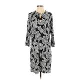 Banana Republic Factory Store Casual Dress: Black Print Dresses - Women's Size Small