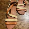 Ralph Lauren Shoes | Beautiful Ralph Lauren Strappy Sandals | Color: Brown/Tan | Size: 13g