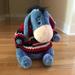 Disney Toys | Disney Store Eeyore With Red, White, And Blue Flag Sweater | Color: Blue/Red | Size: 14"