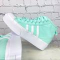 Adidas Shoes | Adidas Original Halo Mint Nizza Platform Mid Sneakers | Color: Green | Size: Various