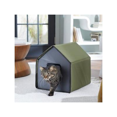 Frisco Indoor Unheated Cat House, Green