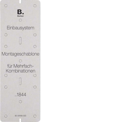 Berker EB-Montageschablone 91844 Image