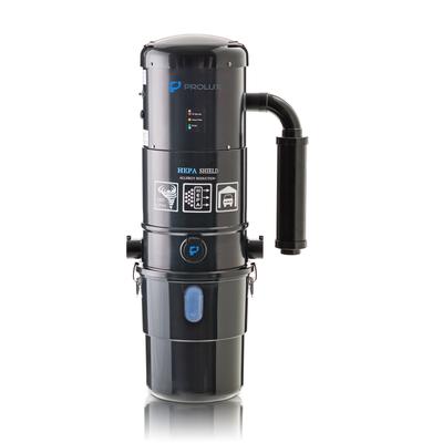 Prolux CV12000 Black Central Vacuum Cleaner Power Unit with Powerful 2 Stage Motor and HEPA Filtration