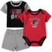 Infant Black Portland Trail Blazers Team Putting Up Numbers Bodysuit T-Shirt & Shorts Set