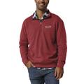 Men's League Collegiate Wear Heathered Maroon Elon Phoenix Heritage Quarter-Zip Pullover Jacket