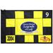 Event-Used #9 Yellow and Black Pin Flag from The Legends of Golf Tournament on April 23rd to 25th 2004