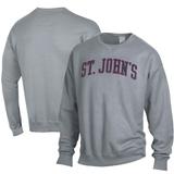 Men's ComfortWash Gray St. John's Red Storm Garment Dyed Pullover Sweatshirt