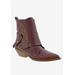 Wide Width Women's Shindig Western Bootie by Bellini in Wine (Size 8 1/2 W)