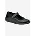 Women's Rose Mary Jane Flat by Drew in Black Croco (Size 11 M)