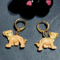 Disney Jewelry | Disneysimba Lion King Earrings | Color: Gold/Tan | Size: See Description And Pics