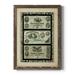 Red Barrel Studio® Money Money Money II Premium Framed Canvas - Ready To Hang Canvas, in Black/Blue/Green | 43.5 H x 31.5 W x 1 D in | Wayfair