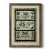 Red Barrel Studio® Money Money Money II Premium Framed Canvas - Ready To Hang Canvas, Solid Wood in Black/Blue/Green | 20 H x 17 W x 1 D in | Wayfair
