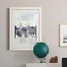Orren Ellis Birds II - Picture Frame Painting Paper, Solid Wood in Black/Blue/Green | 20 H x 17 W x 1 D in | Wayfair