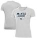 Women's Under Armour Gray Colorado School of Mines Orediggers Performance T-Shirt