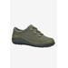 Extra Wide Width Women's Shine Sneaker by Drew in Olive Mesh Combo (Size 7 WW)