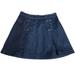 Free People Skirts | Free People Denim Lace Up Mini Skirt Size 8 | Color: Blue | Size: 8