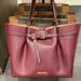 Michael Kors Bags | Michael Kors Emilia Large Tote Leather Shoulder Purse Handbag Dark Cherry Nwt | Color: Purple/Red | Size: Large